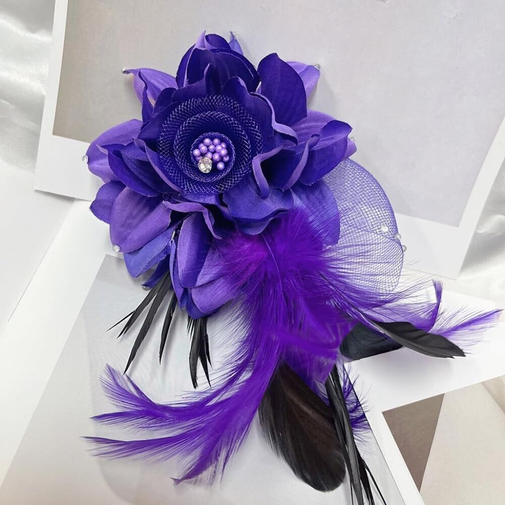 Elegant Flower Brooch for Women Wedding Party Dress Lapel Pin Jewelry Gifts - Picture 4 of 6